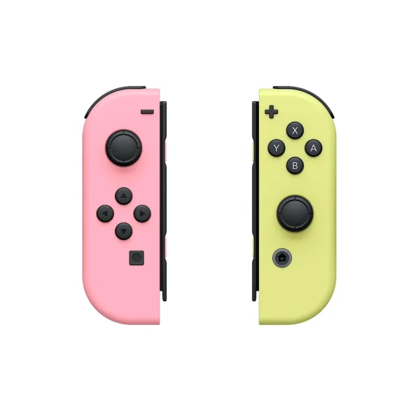 Nintendo Switch Joy-Con Controllers Pastel Pink and Pastel Yellow - Image 3