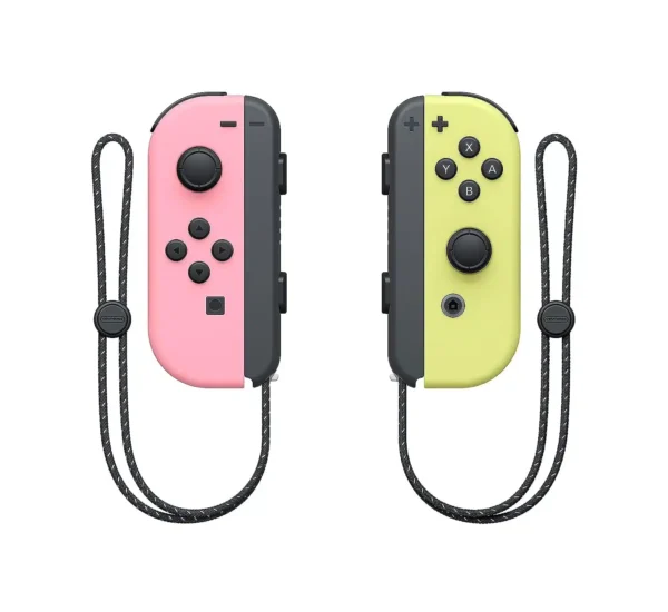 Nintendo Switch Joy-Con Controllers Pastel Pink and Pastel Yellow - Image 2