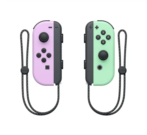 Nintendo Switch Joy-Con Controllers Pastel Purple and Pastel Green - Image 2