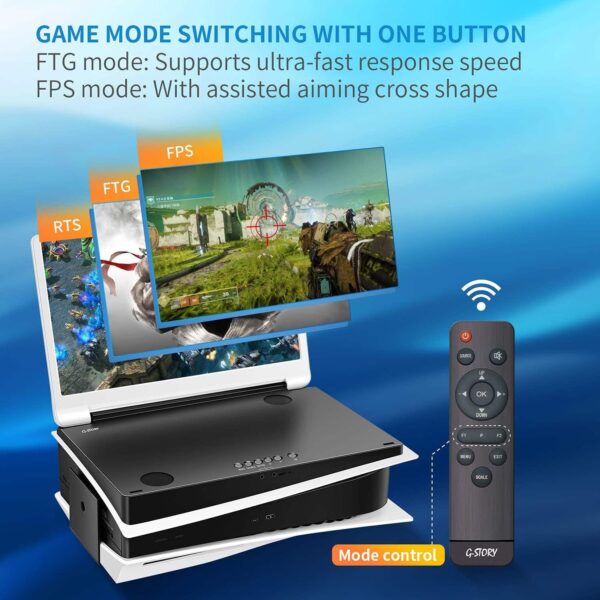 G-STORY 14" Inch IPS 4k 60Hz Portable Monitor Gaming Display For PS5 Slim - Image 4