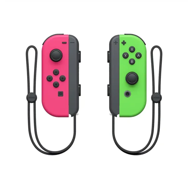 Nintendo Joy-Con (LR) Wireless Controllers Neon Pink Neon Green - Image 2