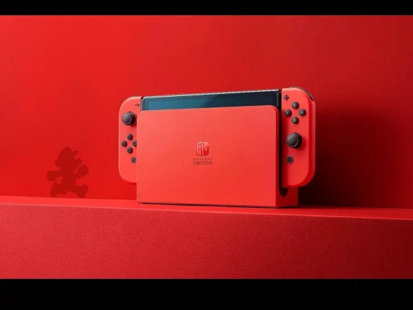 Nintendo Switch OLED Model Mario Red Edition - Image 5
