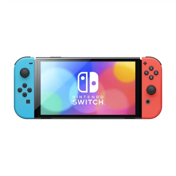 Nintendo Switch OLED model Neon Red & Neon Blue Joy-Con - Image 4