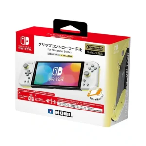 HORI Split Pad Compact Light Gray & Yellow for Nintendo Switch