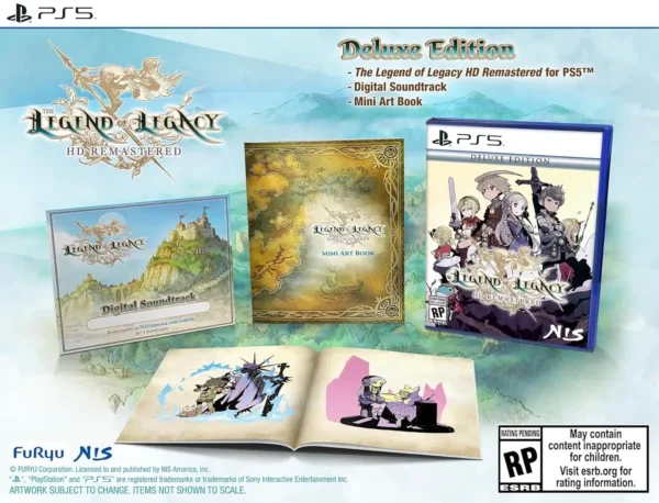The Legend of Legacy HD Remastered: Deluxe Edition PlayStation 5 - Image 2