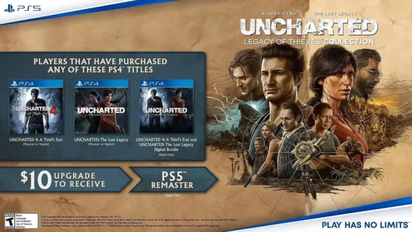 Uncharted Legacy of Thieves Collection PlayStation 5 - Image 3